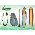 Lighter EPS Core Wooden SUP Boards , Deck Pad stand up padd